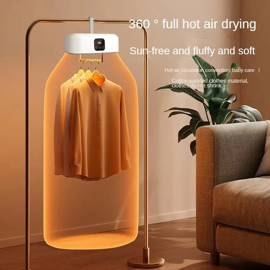 Portable Clothes Dryer with Remote Control