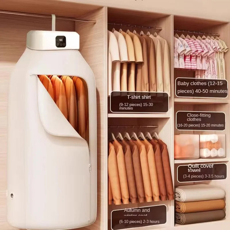 Portable Clothes Dryer with Remote Control