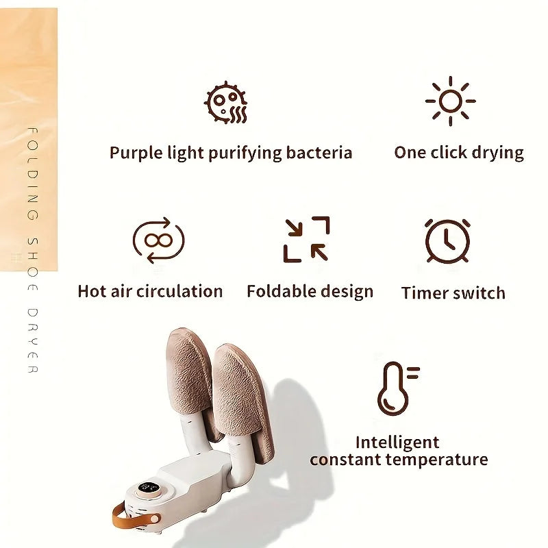 Portable Smart Electric Shoe Dryer