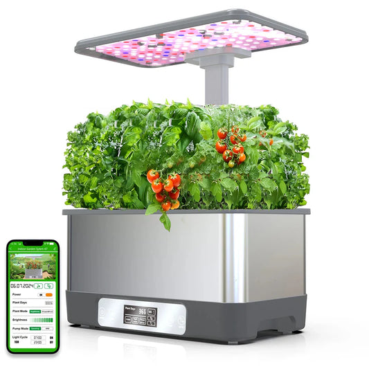 Hydroponics Kit WiFi Indoor Garden 8 Pods