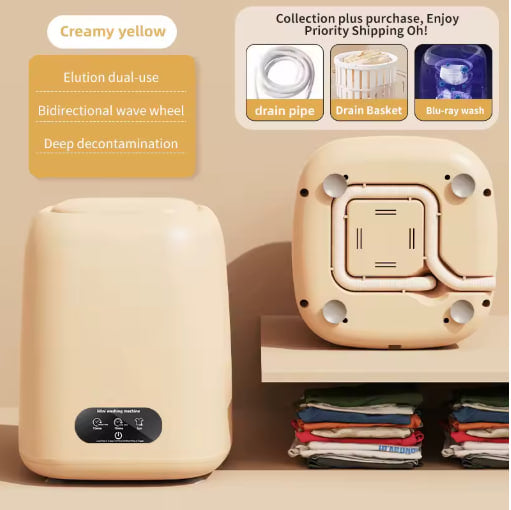 BendjaminStore™ Mini Washing Machine for Underwear & Baby Clothes