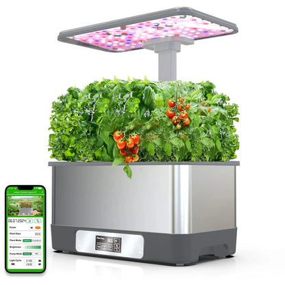 Hydroponics Kit WiFi Indoor Garden 8 Pods